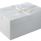 Preview: Die Brautkleidbox White Labyrinth ist ein MustHave zur Aufbewahrung Ihres Brautkleides.